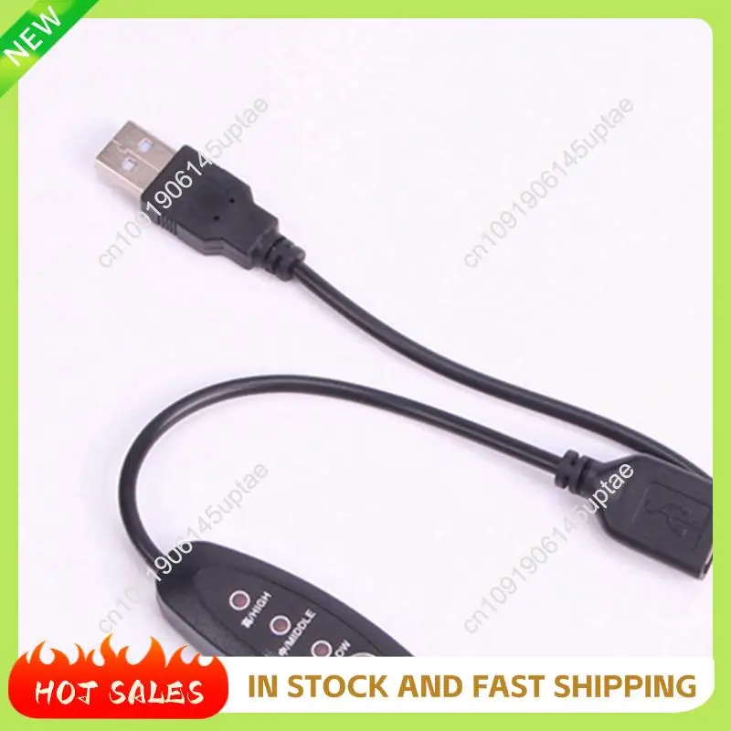 

N88R 5X USB 5 В-12 В регулятор температуры нагреватель термостат 3-скоростной регулируемый 24 Вт
