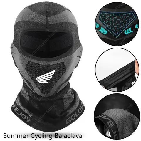 Balaclava 따뜻한 마스크 풀 페이스 혼다 CBR 125R 954 600 F4i 650F 650R 1100XX 1000F CBR 600RR 오토바이 사이클링 자전거 스카프 모자