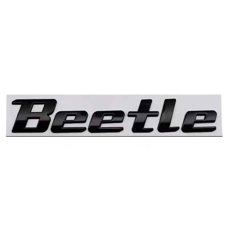 L\'adesivo Beetle è adatto per il logo inglese Beetle, l\'etichetta laterale del pannello fogliare, l\'adesivo in metallo, l\'adesivo del bagagliaio