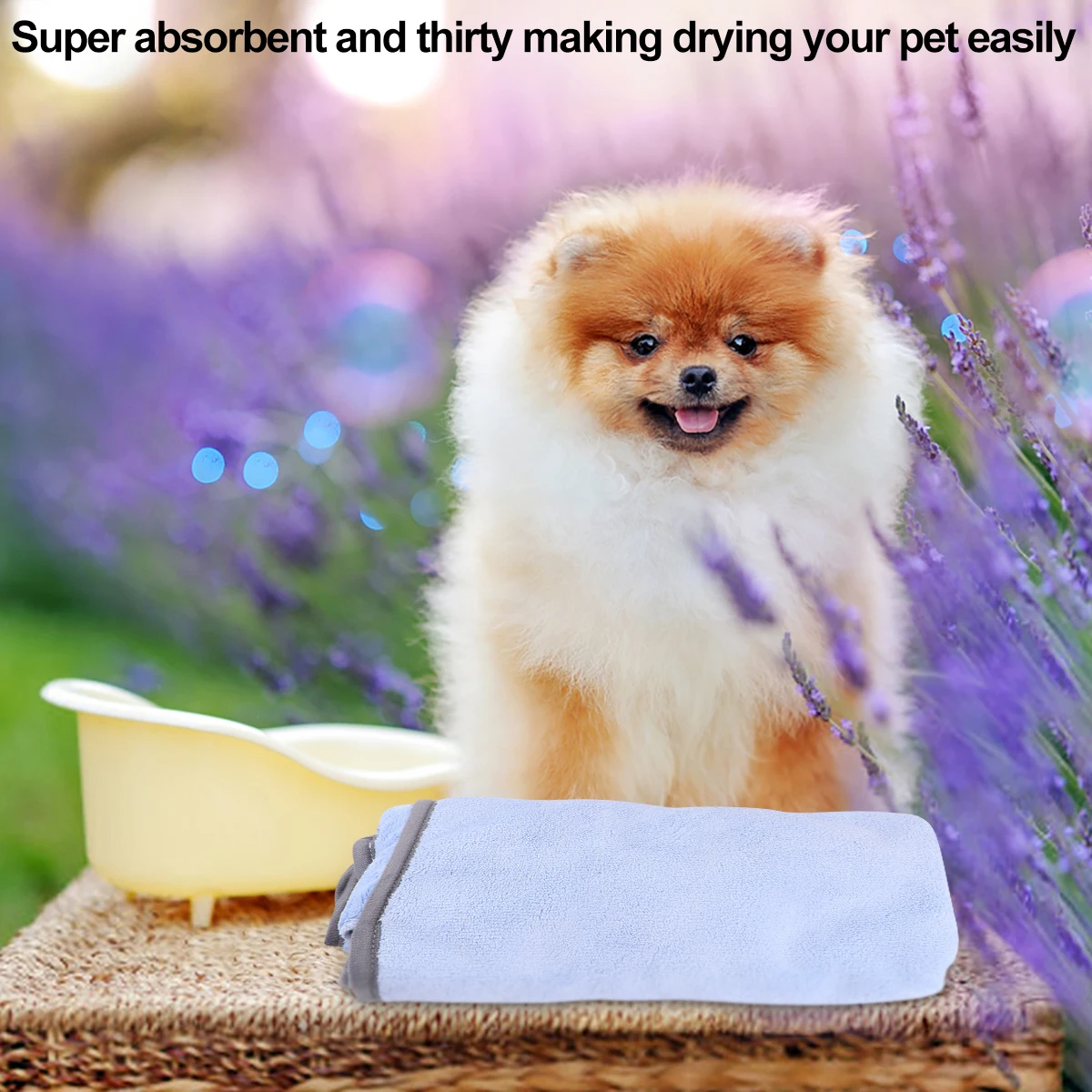 

Pet Puppy Bathrobe Thickened Warm Super Absorbent Quick Drying Towel Available in Various Sizes Colors Pet Bathrobe