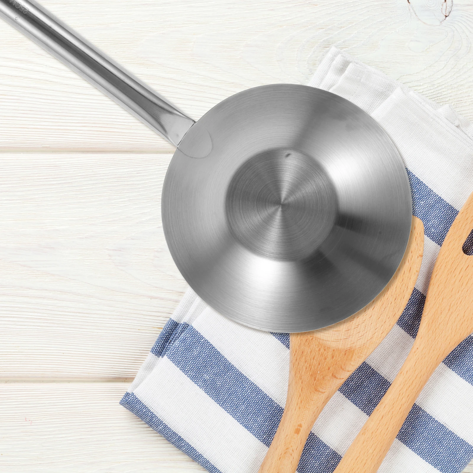 

Stainless Steel Long H Water Scoop Soup Spoon Kitchen Gadgets Practical Water Spoon Home Restaurant Use