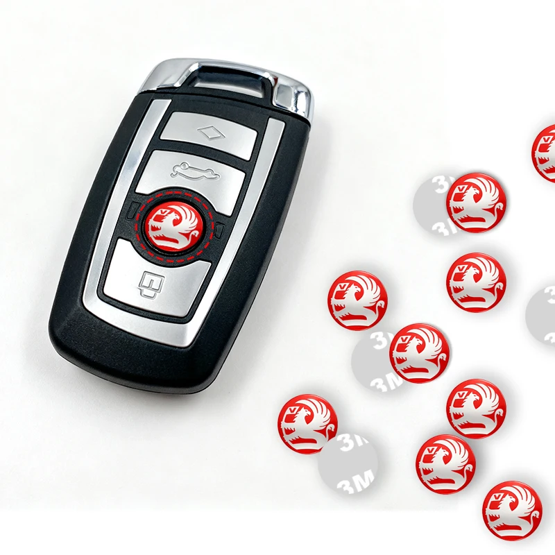 

Новый 14-миллиметровый брелок для автомобильного ключа с логотипом, наклейка на ключ для Vauxhall Opel Corsa VXR Astra H J Sinicia Safira, автомобильные аксессуары