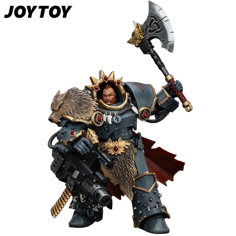 Original JOYTOY x Warhammer 40K HH Space Coyote Javier Redblade 1/18 Action Assembly Figure Genuine Model Satuette Ornament Gift