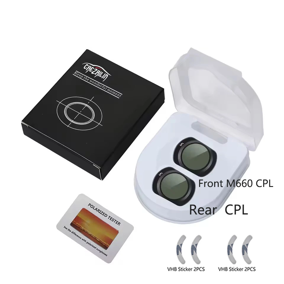 for AZDOME M660 HD Lens Dust Protection Anti Glare CPL Filter for AZDOME Rear Camera