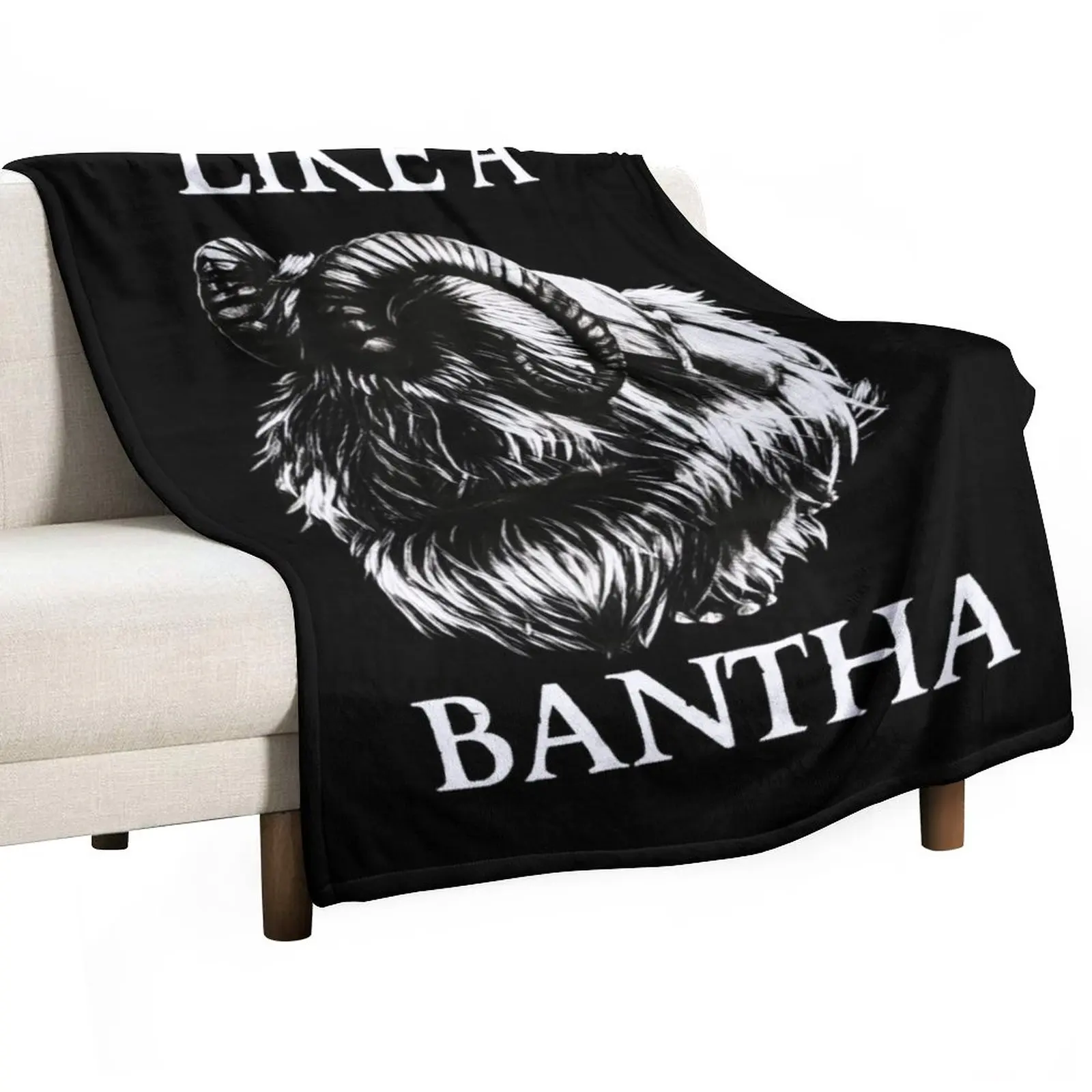 

Like a Bantha - Boba IV Throw Blanket Blankets For Sofas Flannels Blanket