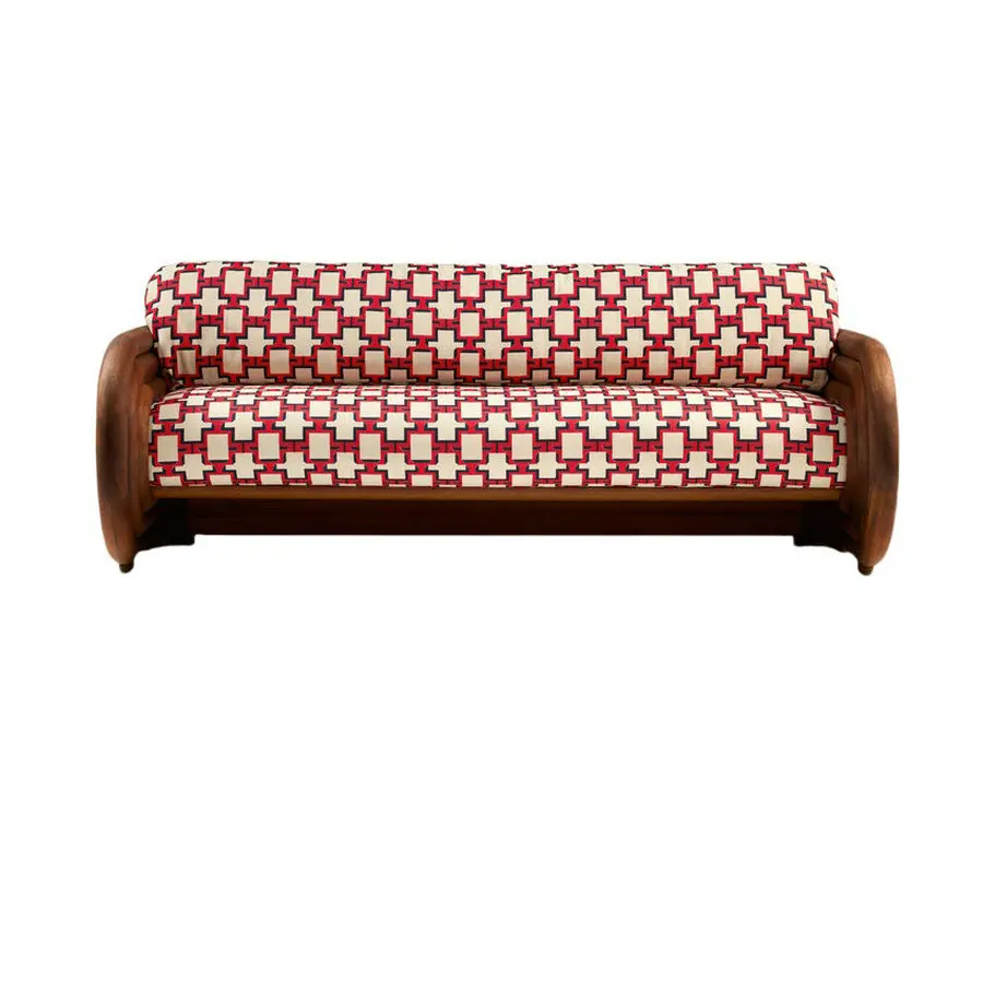 

⁕s Modern European Style Antique Lazy Solid Wood Sofa Chair Set Hotel Living Room Teak Wooden Couch for Apartment