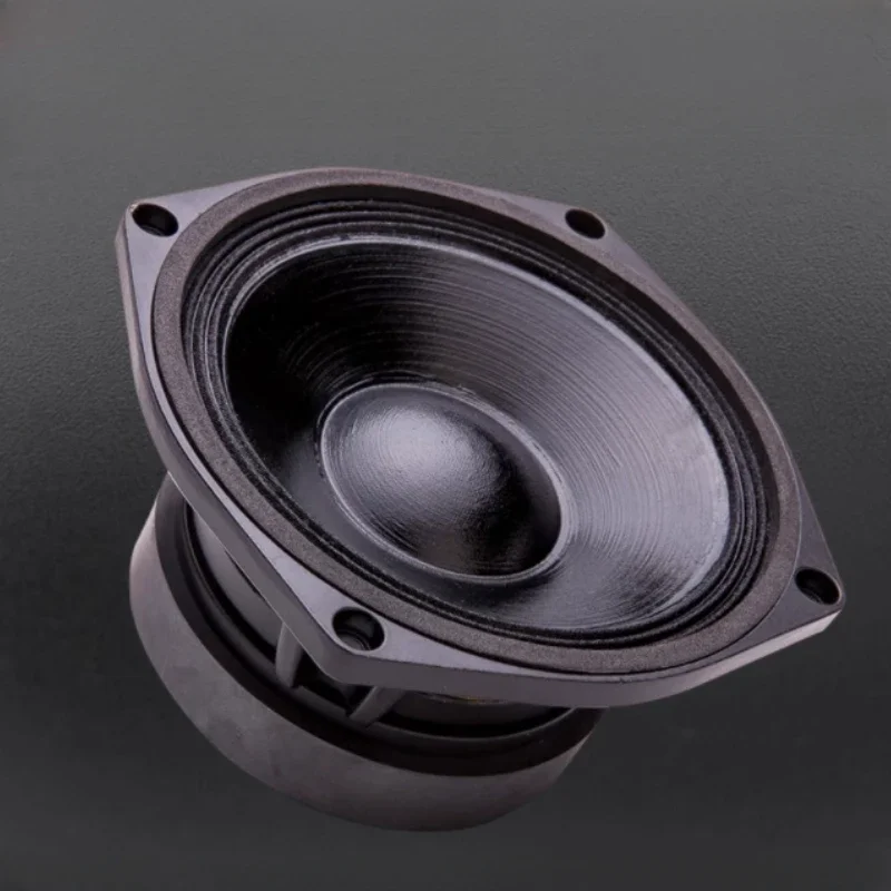 SOTAMIA 1Pcs 5 Inch 8 Ohm 120W Pure Midrange Speaker Audio Hifi Music Loudspeaker Line Array Dedicated Speaker Aluminum Frame