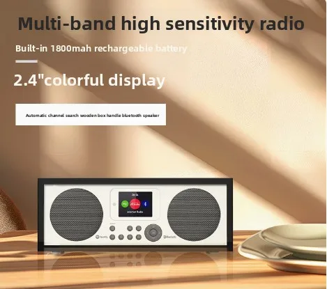 D2/D4 Wifi Internet Digitale Radio  HD Multifunctionele Bluetooth-luidsprekers
