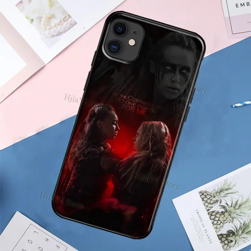 Commander Lexa The 100 Case For iPhone 13 Pro Max 5S 6 6S 7 8 Plus SE 2020 XR X XS Max 12 mini 11 Pro Max Coque