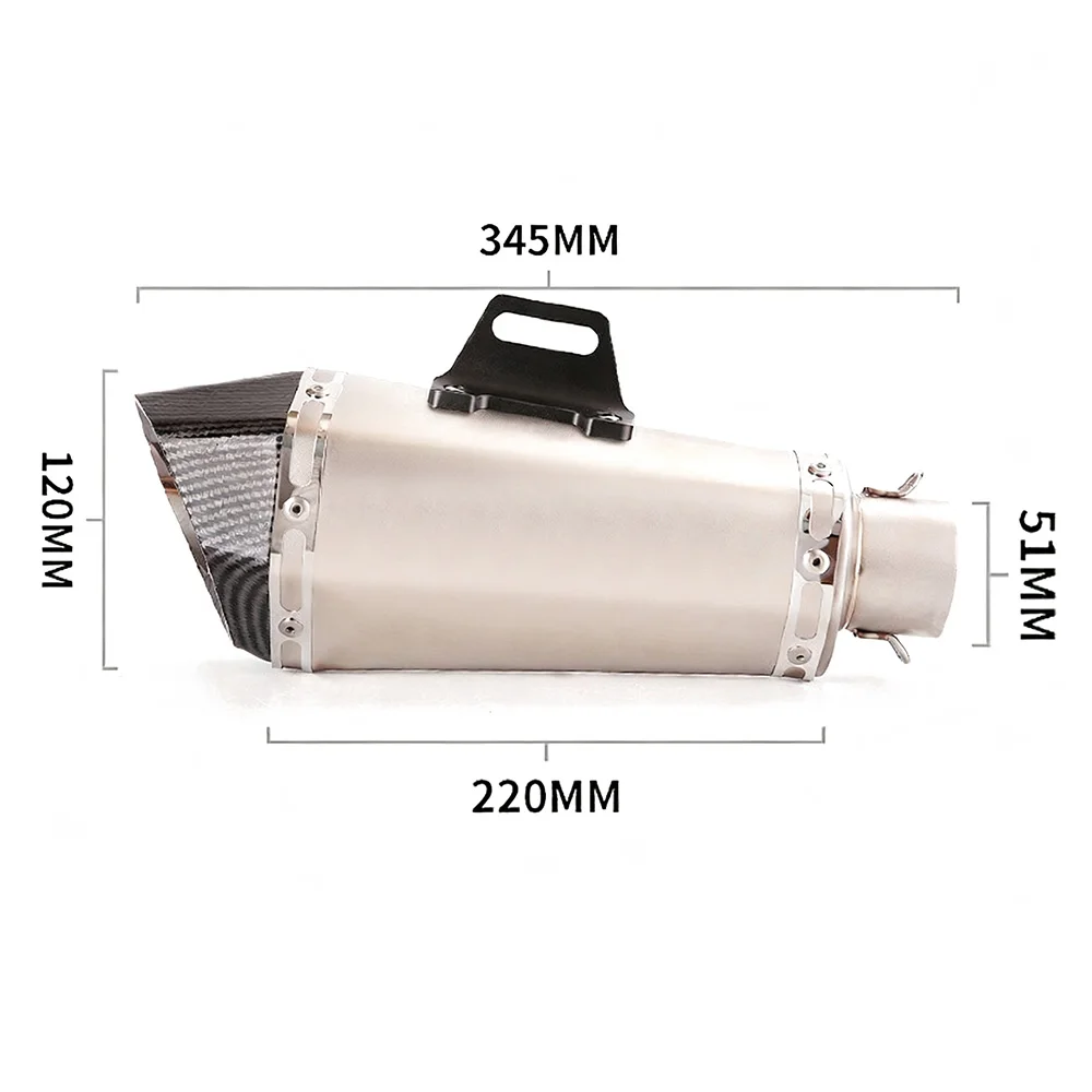 Für Honda CBR650F CBR650R CB650F CB650R Auspuffanlage Schalldämpfer Vorderes Krümmerrohr Auspuffrohre – Detail 3