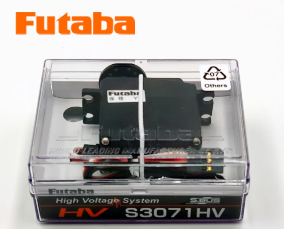 FUTABA S3071HV แรงดันไฟฟ้าสูง Digital Servo Fixed Wing Servo เกียร์โลหะเกียร์