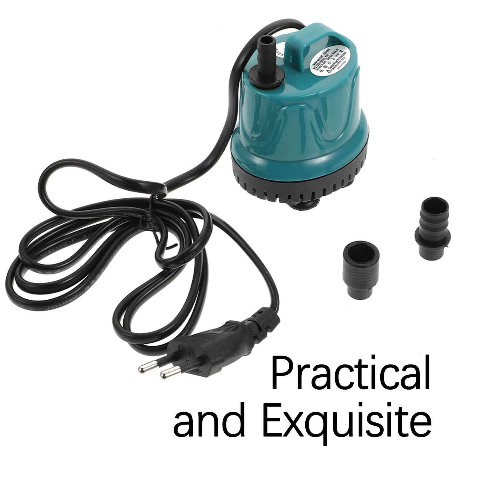 

1pc Fish Tank Water 220V Submersible Aquarium Pump Low Noise Easy Install Durable for Fountain Pond Filter Waterfall Accessory