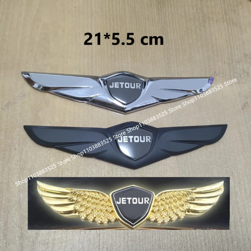 

For Chery JETOUR X70S X70M X90 X95 front hood cover or rear trunk emblem stickers wing-shaped badge logo Decoration Stickers