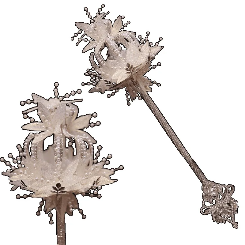 

Wedding gift heavy industry advanced handmade queen scepter hand bouquet finished DIY hand bouquet