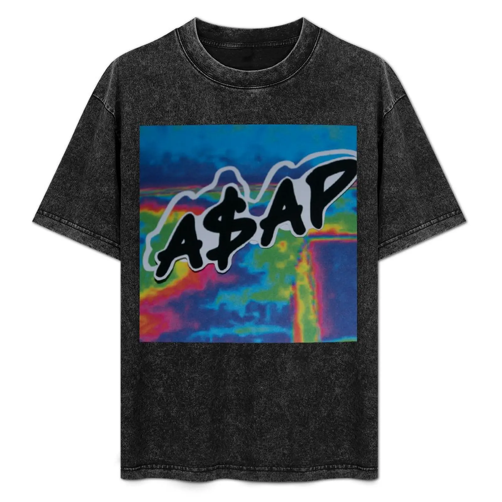 

A$AP T-Shirt Daily Casual Short Sleeve Tee Shirt