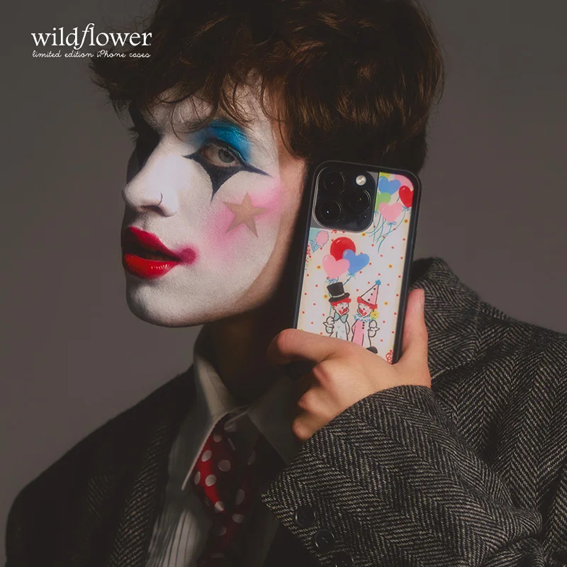 حافظة هاتف Wildflower Clown Sturniolo Nicks لهاتف iPhone 13 12 14 15 17 16 Plus Halloween Little Ghost Jack-o-lantern wf ﻿ ﻿ ﻿ ﻿