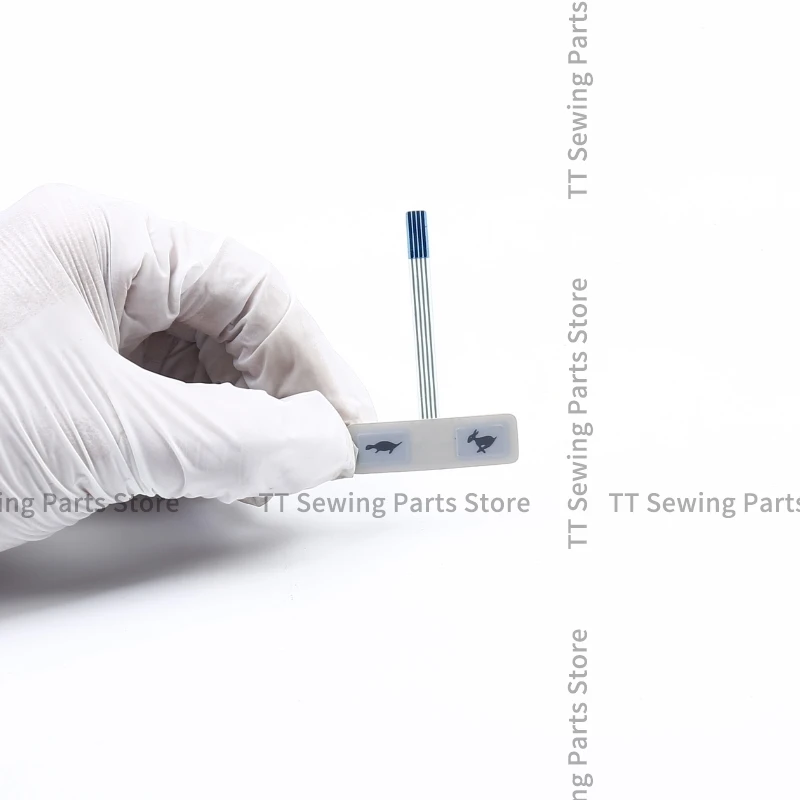 1 шт., наклейка на панель управления, мембранная пленка, кнопка переключения клавиатуры, бумажная система Qixing для HMC Hulong, промышленная швейная машина