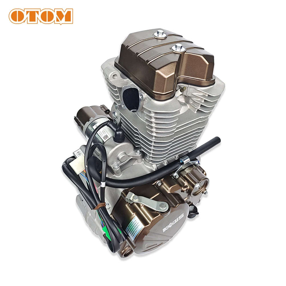 OTOM Motocross Accessories For KEWS Off-road Motorcycle Engine Assembly Loncin YB300H 176FMN 4 Stroke Air-cooling Engines