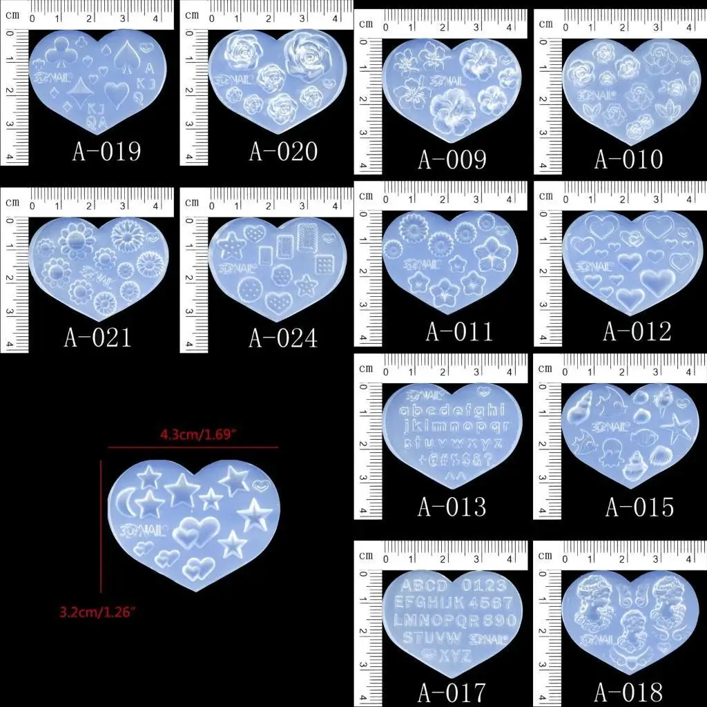 

R1WE 28pcs Mini Art Art Силиконовая плесень листья