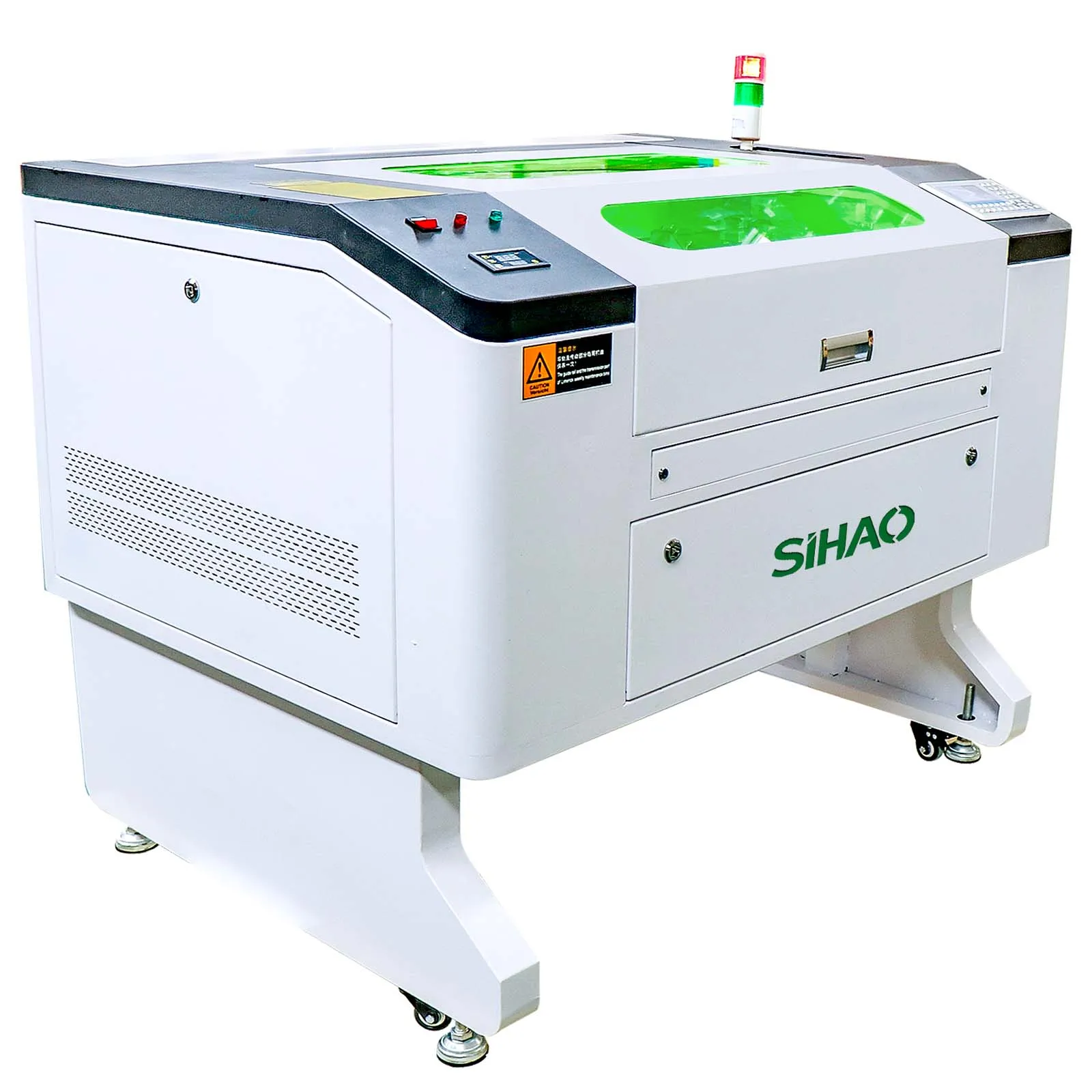 KH-5030 Arrival High Quality 7050 100w CO2 Reci Glass Tube Laser Engraving Cutting Machine with Water Chiller AC220V  AC11