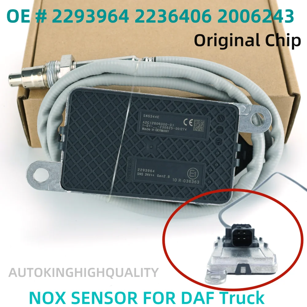 

2293964 2236406 2006243 Original New Nitrogen Oxide Sensor Nox Sensor for DAF Truck Euro 6 Auto spare parts