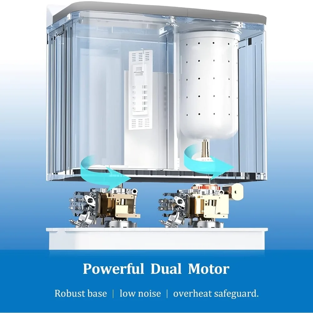 Mini Twin Tub 32 lbs Washing Machine with Drying Rack& 10 Hangers, 20 lbs Washer Mini Compact Laundry Machine and 12 lbs Spinner