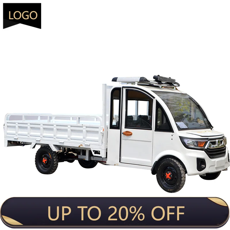 QQA New Energy Electric Vehicle Mini Freight Truck Electric Mini Pickup from China  Light Metal Leather Left