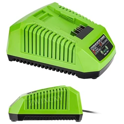 For Greenworks 48V/24V Li-ion Battery Charger Replacement EU/US/UK/AU Plug Power Tool Charger With USB and Led Indicator