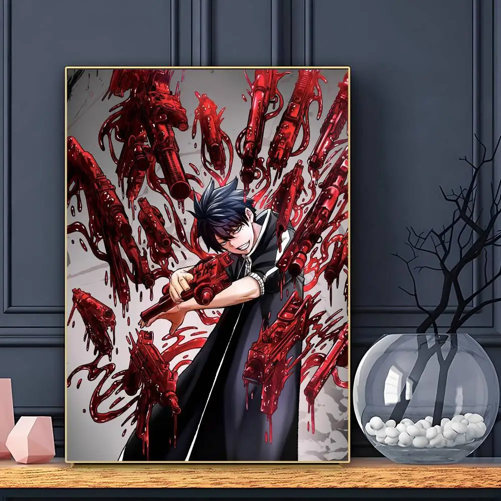 حار أنيمي T-Tougen A-Anki المشارك لزجة جدار الفن الطباعة مقاوم للماء غرفة المعيشة المنزلي غرفة نوم بار ديكور جمالي #5