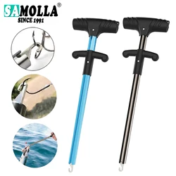 Fishing Hook Remover Tool Fishing Lure Remover Aluminum Tube Hook Detacher Portable Fish Hook Out Extractor