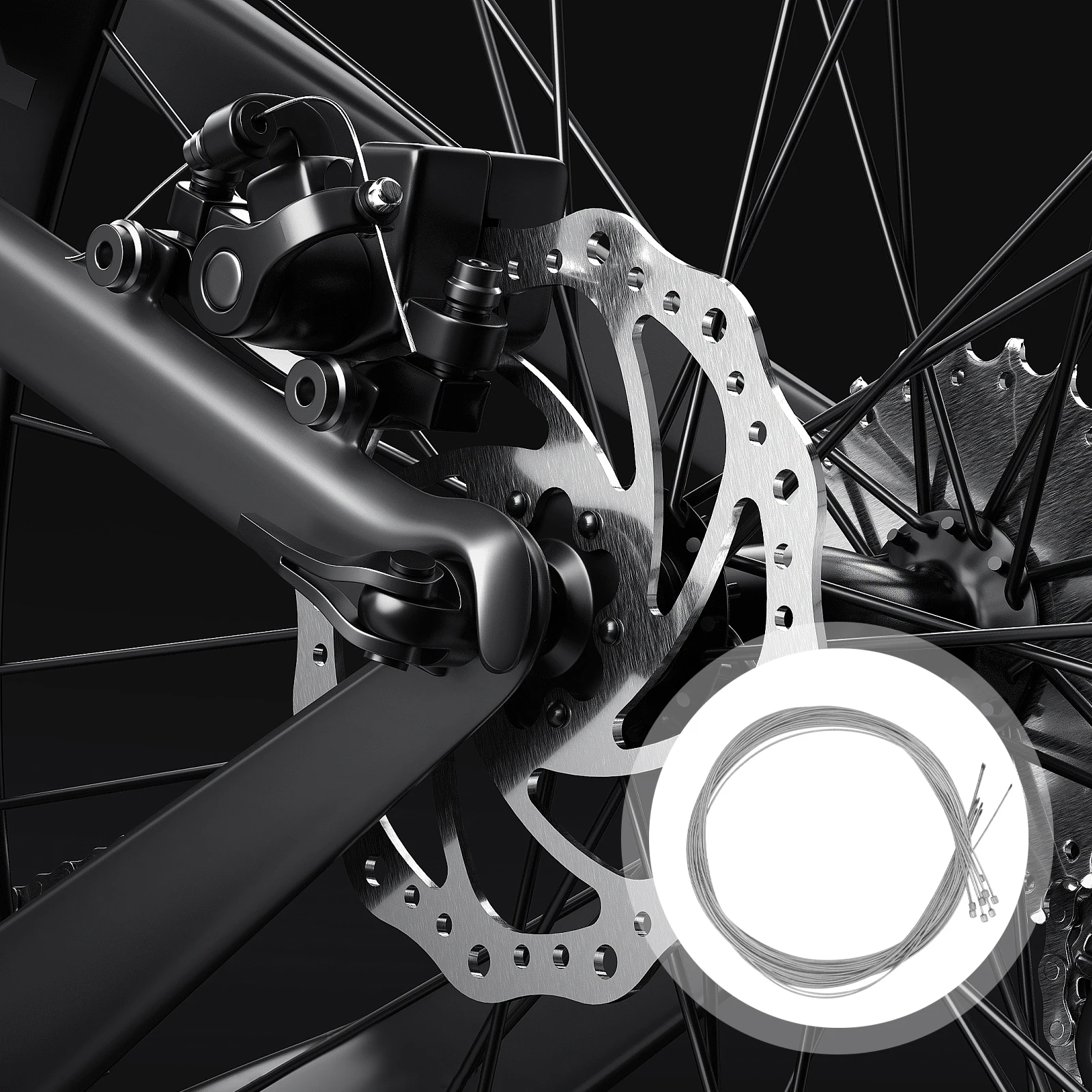 

8pc Universal Bike Shifting Cable Protector For Mountain Road Bicycles Internal External Wiring Ptfe Brake Wire Sleeve