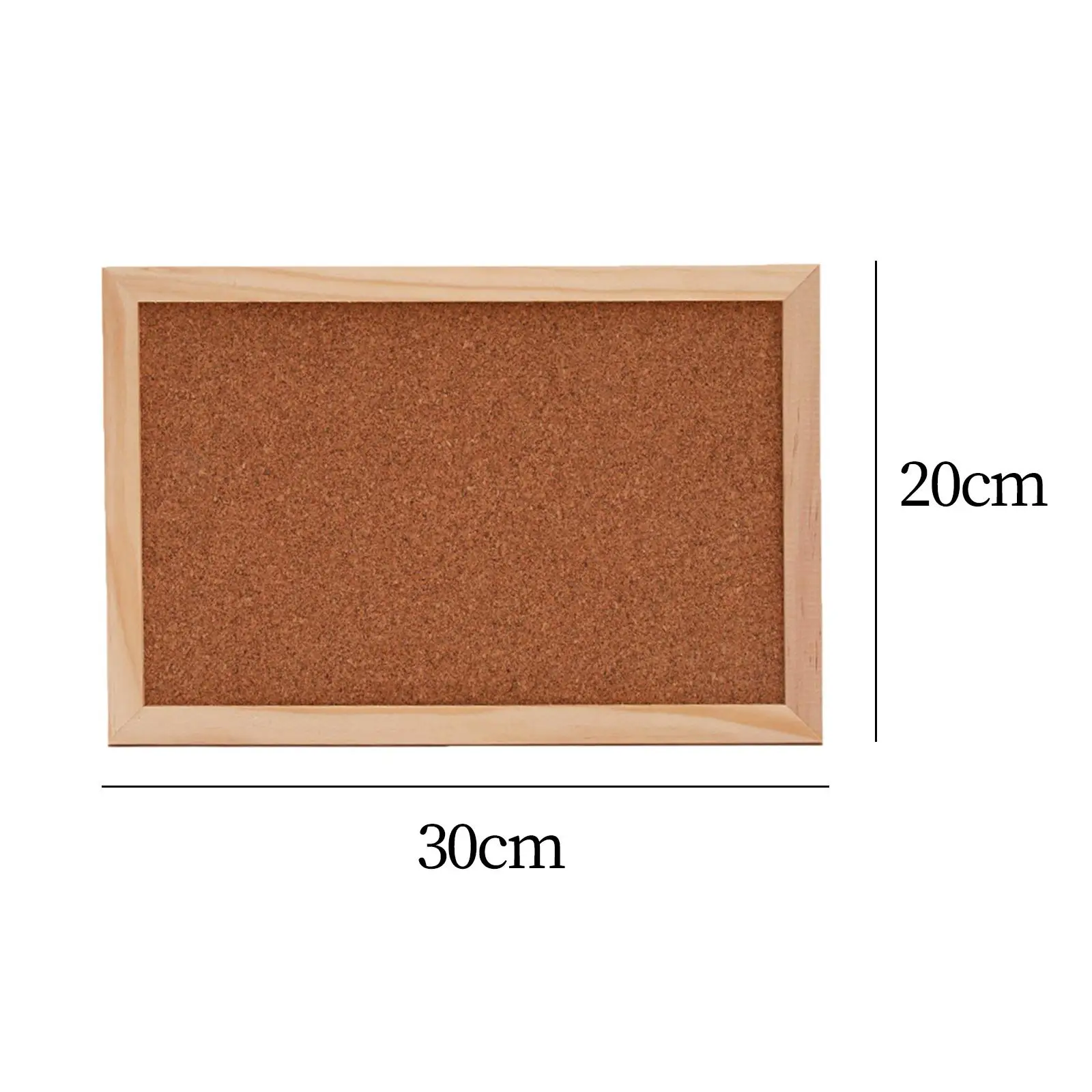 Imagem -06 - Cortiça Bulletin Board Corkboard Decorativo Photo Display Board Message Board Home Office Wall Decor