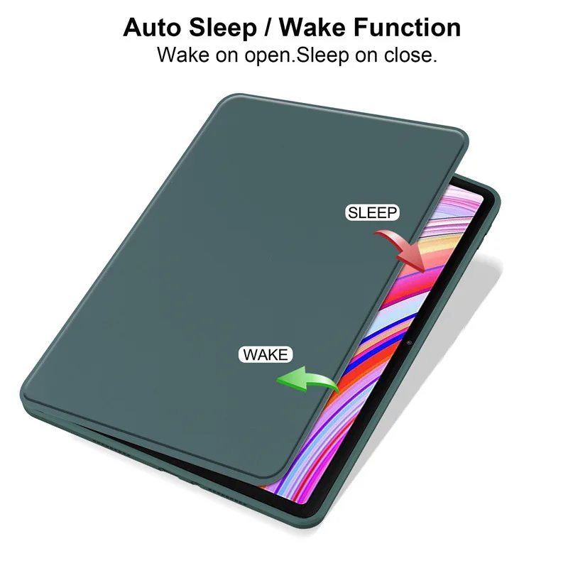 Redmi パッドプロ 12.1 インチ 360 回転磁気スマートタブレットカバー