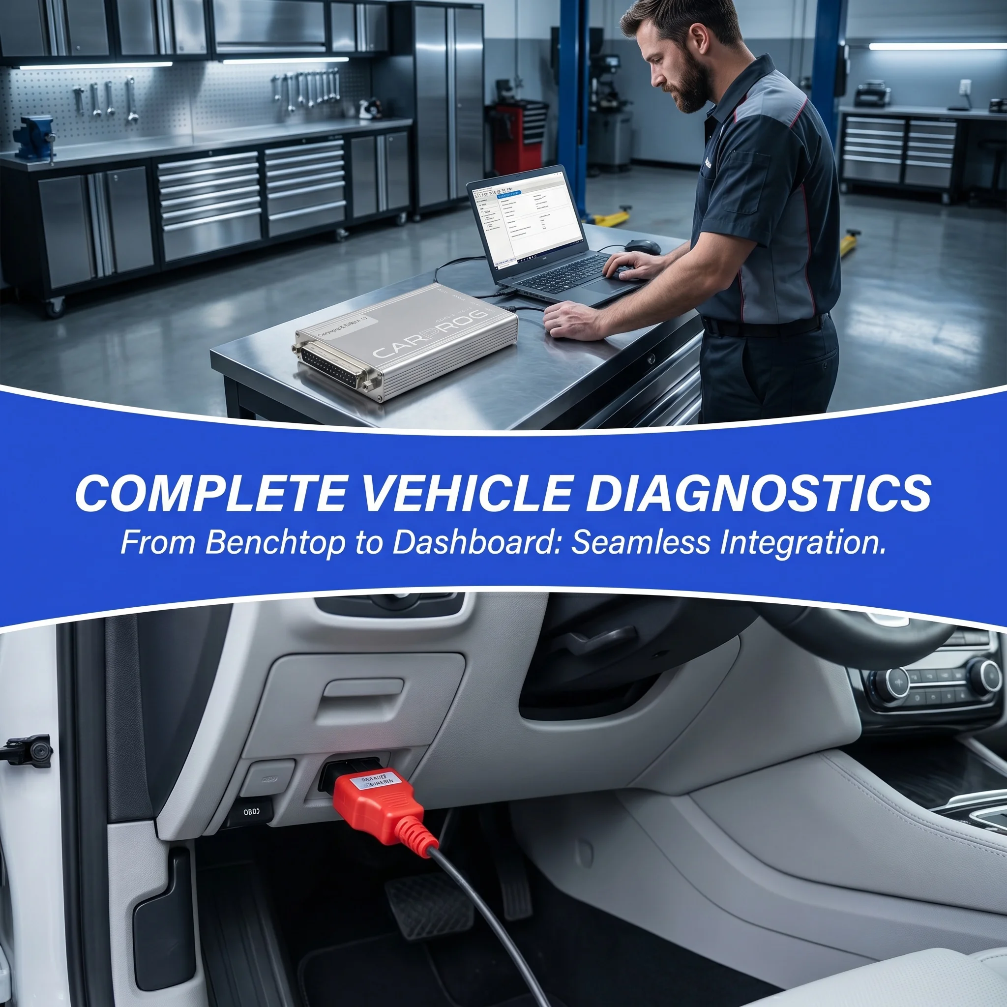 The new version of carprog 13.77 automotive ECU airbag reset detection, chip adjustment tool