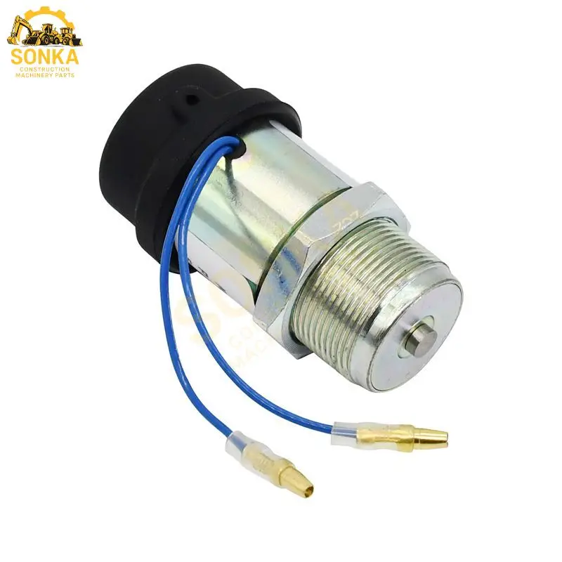 195-8411 1958411 جديد 12 فولت الملف اللولبي لإغلاق الوقود لحفارة كاتربيلر الهيدروليكية الصغيرة 303 304 305 305CR 304CR 303CR 302.5C