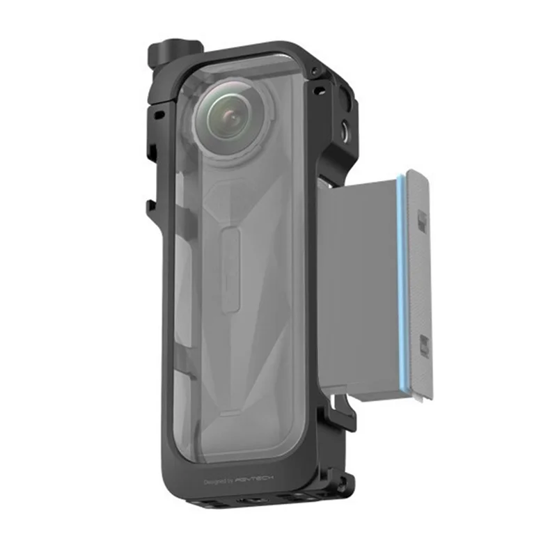 

APPLIA-For Insta360 X5 Utility Frame Metal Cage Aluminum Protective Case Extension Cold Shoe For Insta 360 X5 Accessories