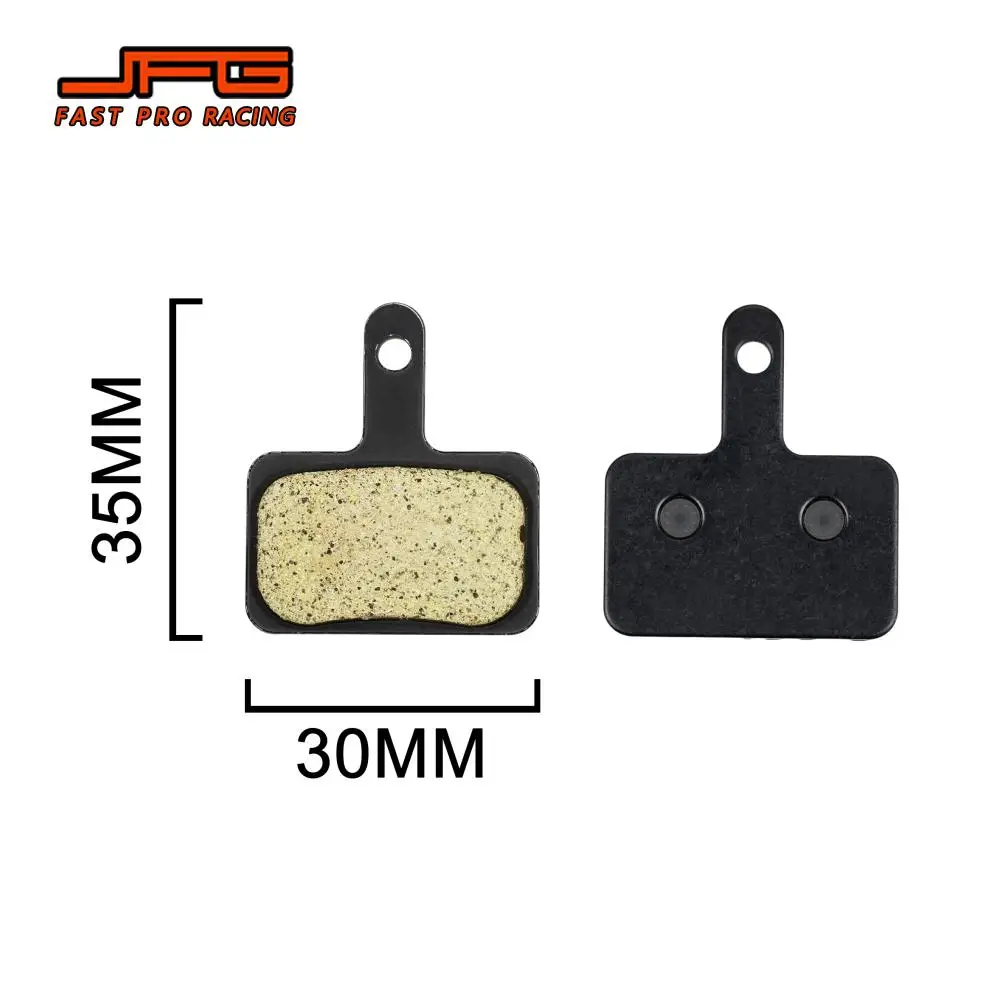 Motorcycle Accessories 1 Pair Half-Metal Front Rear Disc Brake Pads Brakes For ENGWE M20 Fat Tire Electric Vehicle Bike E‑Bike