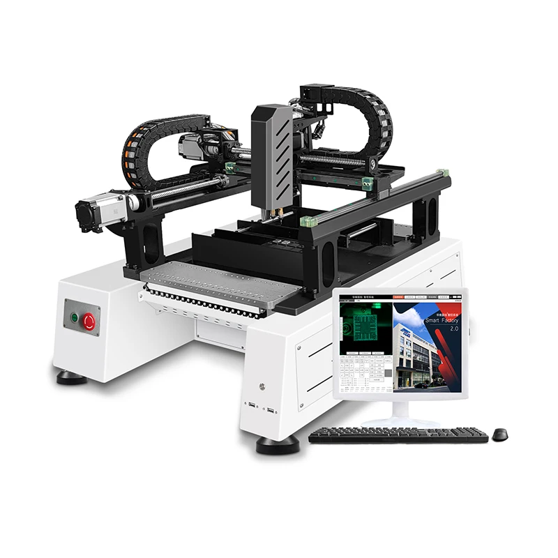 All Feeders Free PCB Production Line SMT Pick and Place Automation for SMD LED Making Machine
