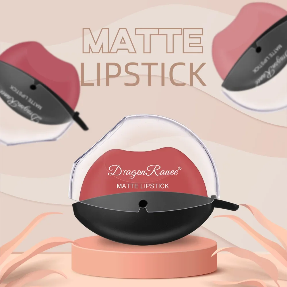 Dragon Ranee Matte Velvet Mist Lipstick Designed for Lazy People Lip Shape Lip Gloss Long Lasting Easy To Color Beauty Makeup