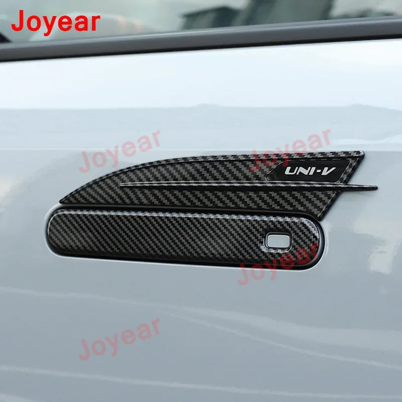 For Changan UNIV UNI-V 2020-2022 Auto Door Handle Anti-scratch Wear-resistant Door Bowl Protective Smooth Interior Accessories