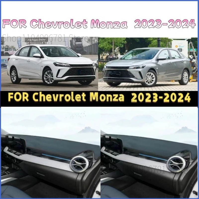 

FOR Chevrolet Monza 2023-2024 Car Dash Mat Dashmat Dashboard Mat Cover Sun Shade Dash Board Cover Carpet Accessories