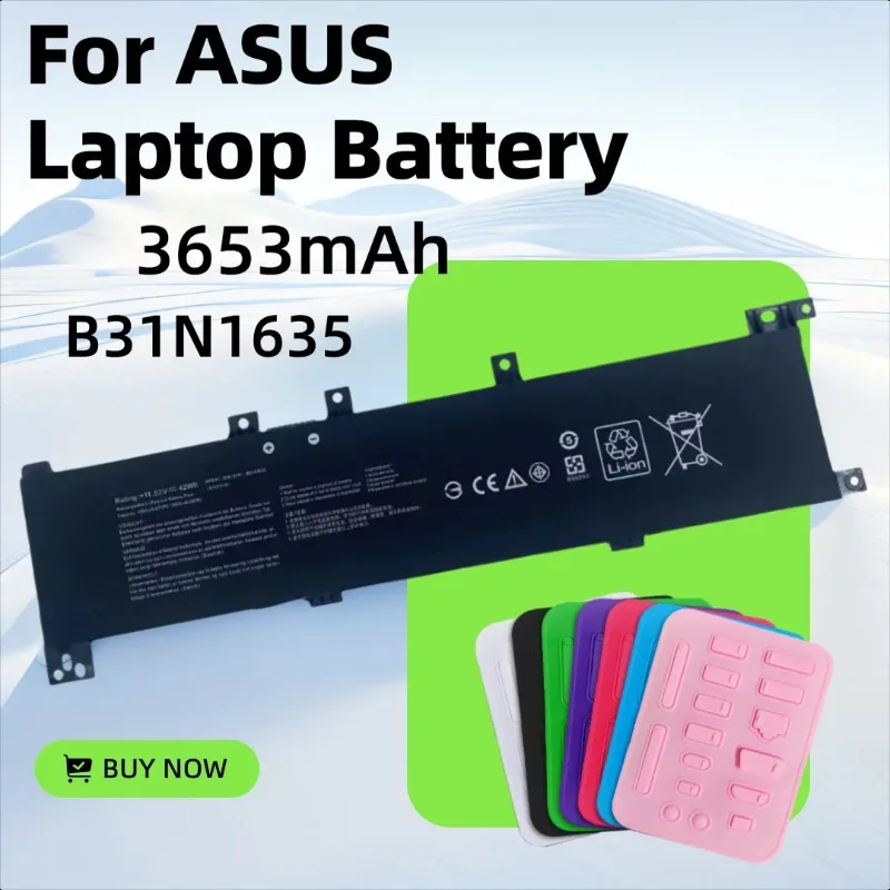 

B31N1635 for ASUS VivoBook 17 X705UA X705NA X705NC X705UB X705UV R702UV N705UQ-EB76 A705UQ A705UA P1700UQ M705FN Laptop Battery