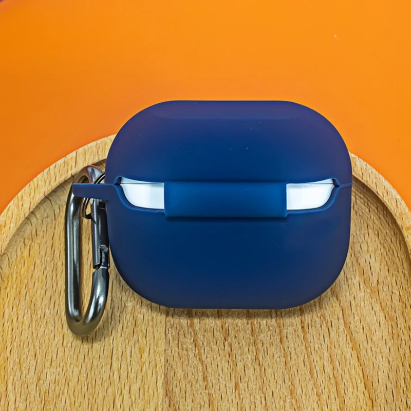 Capa protetora silicone flexível para botões 3, fone ouvido sem fio, à prova choque, uso diário, dropship