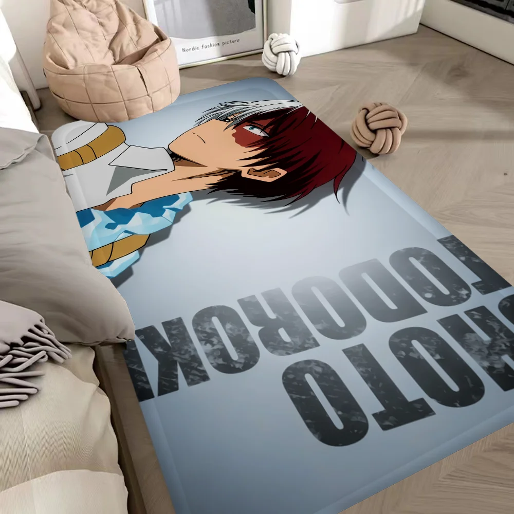 My Hero Academia Todoroki Shoto Kitchen Mat Cheaper Anti-slip Modern Living Room Balcony Printed Modern Home Decor