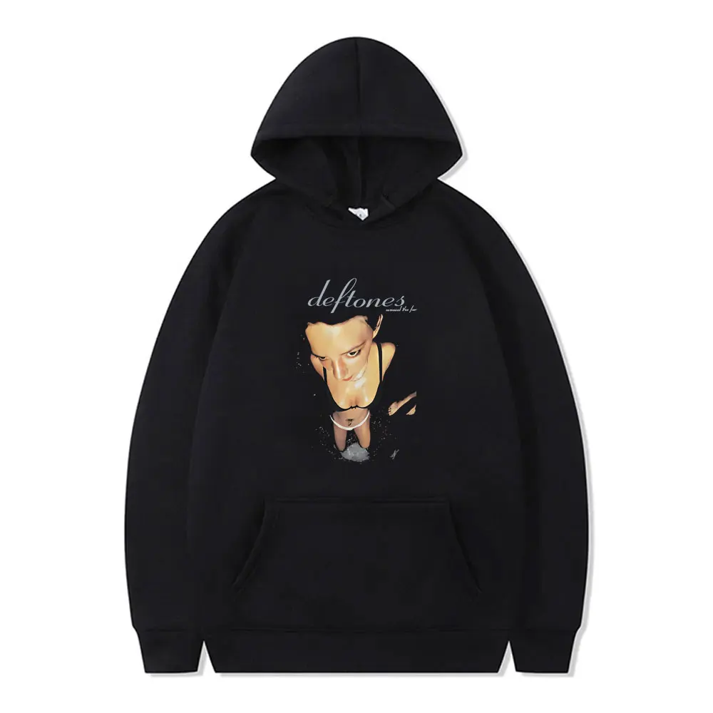 

Rock Band Deftones Around The Fur Album Graphic Hoodie Men Women Alternative Heavy Metal Hooded Tracksuit Male Fashion Hoodies