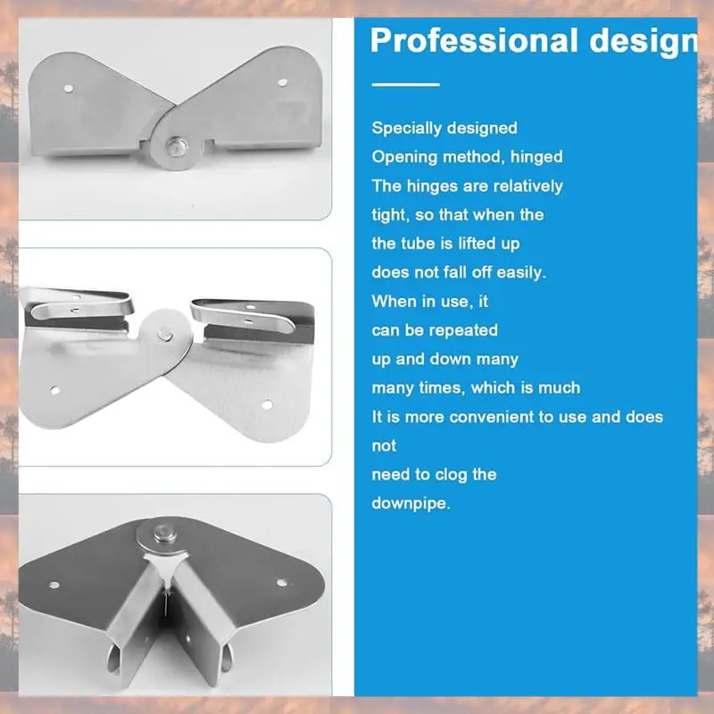 

2025 Trend Gutter Downspout Hinges,1 Pair/2 Pcs Gutter Extension Hinge,Down Spout Drain Extension Hinge,For Square Rectangle Gut