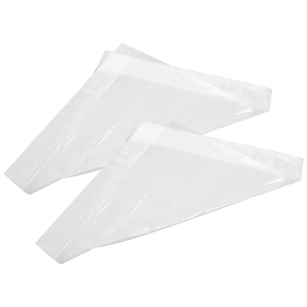 

2pcs Thickened Wrapping Waterproof Dirt-Proof Storage Pouch For Bedding Pillow Duvet Home Use Moving Travel Transparent Pe