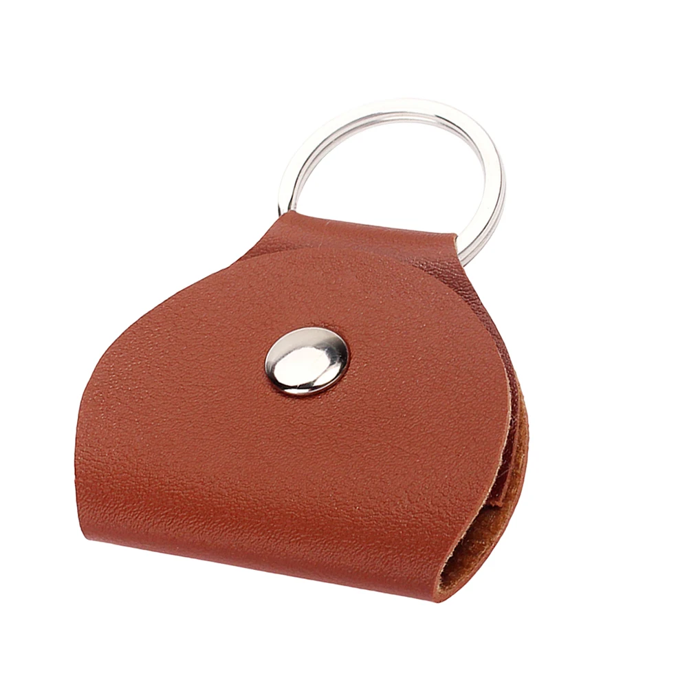 

Pick Bag Guitar Uñetas Picks for Accessory Music Accessories Case Plectrum Holder Keychain