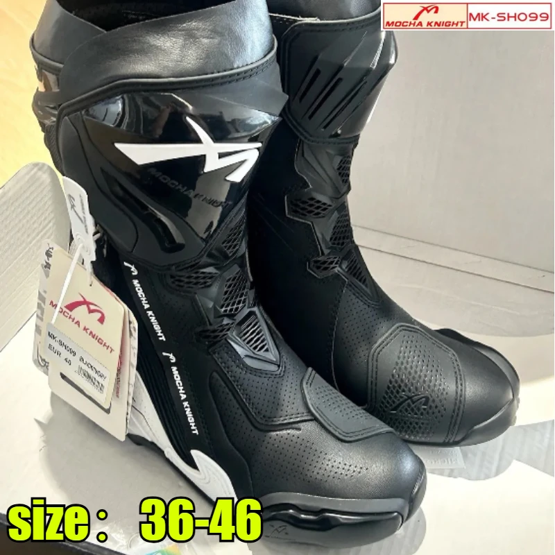 

BENKIA SH009 двухслойные водонепроницаемые мотоциклетные ботинки, сертифицированные CE ботинки для верховой езды, мотоциклетная обувь, мужская мотоциклетная обувь
