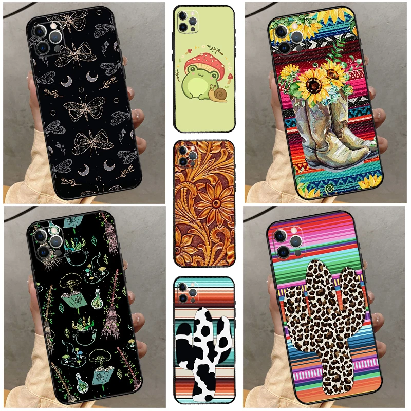 girly Forest Witch Cowgirl Rodeo Case For Samsung Galaxy M32 M52 M12 M16 M14 M54 M13 M33 M53 M56 M36 M31 M11 M35 M55 M15 M06